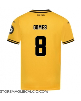 Wolves Joao Gomes #8 Maglia Gara Casa Repliche 2024-25